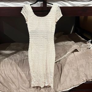Bebe White Dress